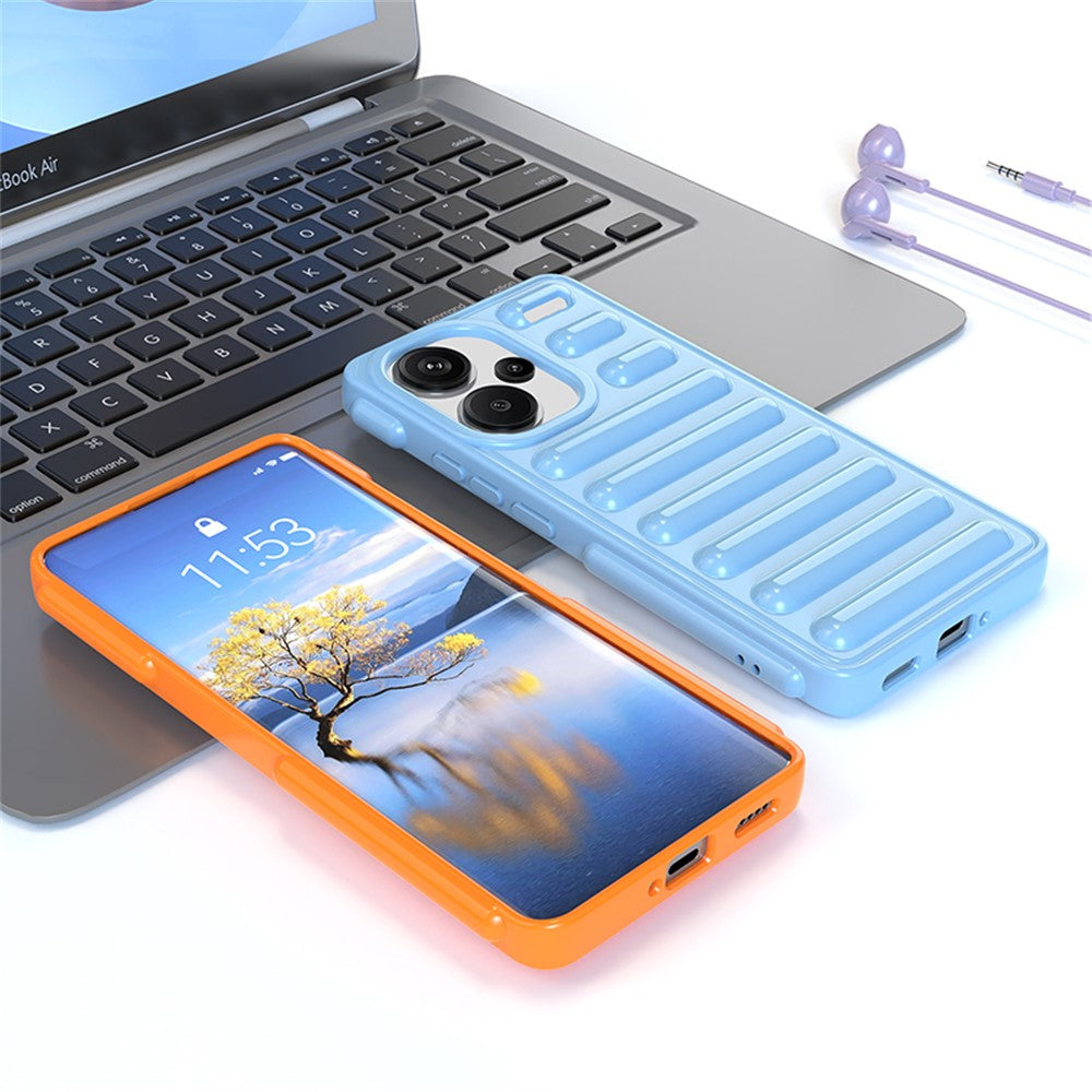 Capsule Series for Xiaomi Redmi Note 13 Pro+ 5G Case Anti-Drop Ribbed TPU Phone Cover