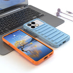 Kapselserie för Xiaomi Redmi K70E 5G / Poco X6 Pro 5G-skal TPU-ribbat fallskyddande mobilskal