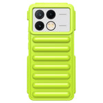 Kapselserie för Xiaomi Redmi K70E 5G / Poco X6 Pro 5G-skal TPU-ribbat fallskyddande mobilskal