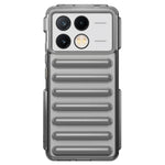 Kapselserie för Xiaomi Redmi K70E 5G / Poco X6 Pro 5G-skal TPU-ribbat fallskyddande mobilskal