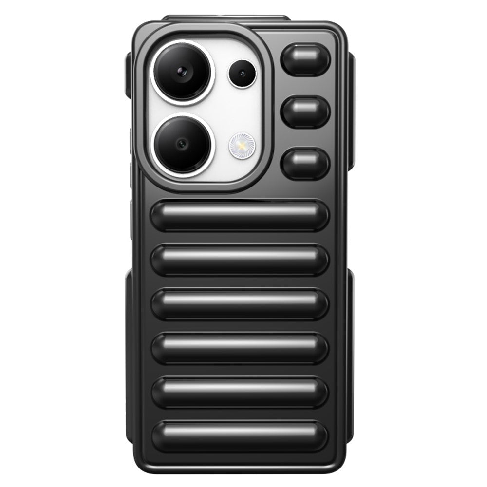 Capsule Series for Xiaomi Redmi Note 13 Pro 4G / Poco M6 Pro 4G Case TPU Rugged Ribbed Phone Cover