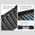 Capsule Series for Xiaomi Redmi Note 13 Pro 4G / Poco M6 Pro 4G Case TPU Rugged Ribbed Phone Cover