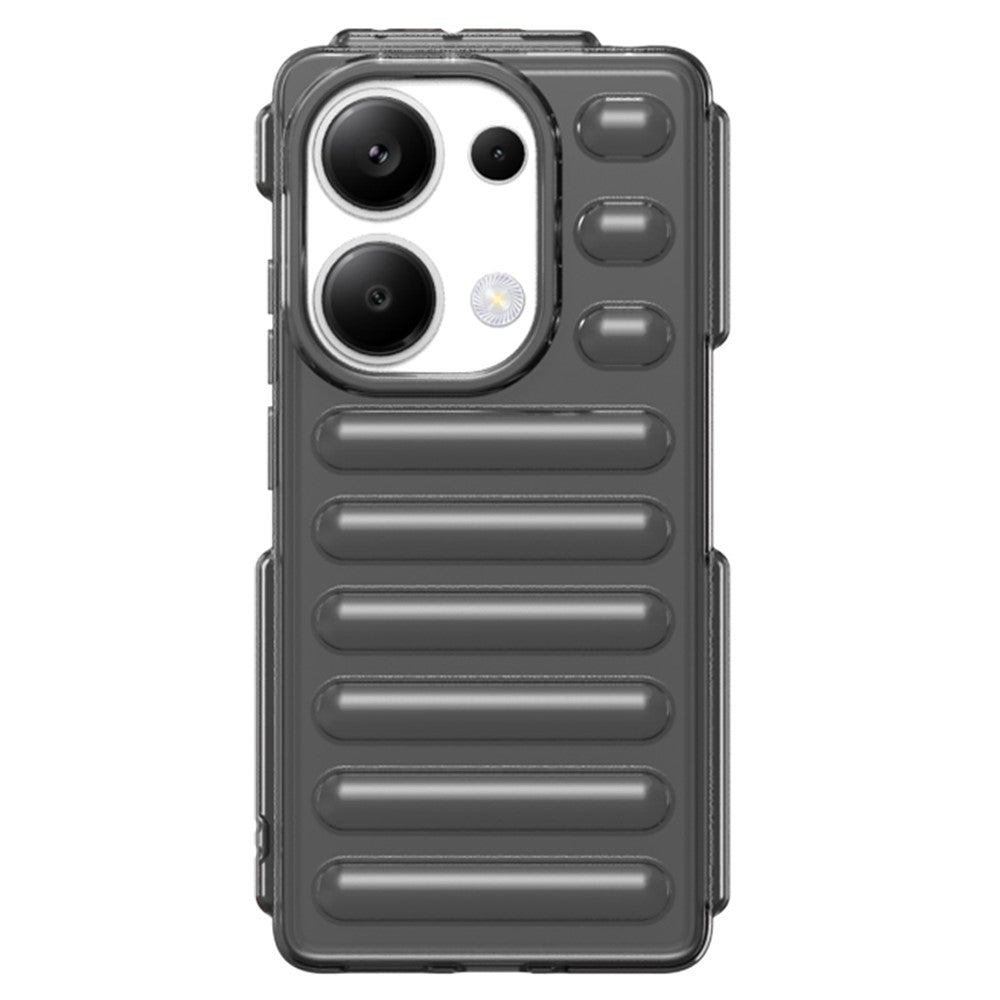 Capsule Series for Xiaomi Redmi Note 13 Pro 4G / Poco M6 Pro 4G Case TPU Rugged Ribbed Phone Cover