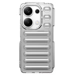Capsule Series for Xiaomi Redmi Note 13 Pro 4G / Poco M6 Pro 4G Case TPU Rugged Ribbed Phone Cover