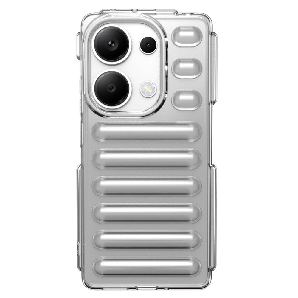 Capsule Series for Xiaomi Redmi Note 13 Pro 4G / Poco M6 Pro 4G Case TPU Rugged Ribbed Phone Cover