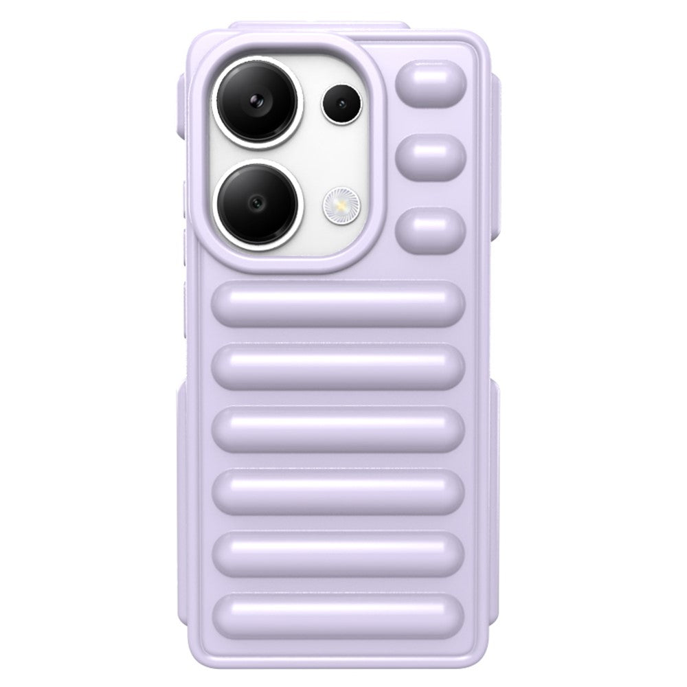 Capsule Series for Xiaomi Redmi Note 13 Pro 4G / Poco M6 Pro 4G Case TPU Rugged Ribbed Phone Cover