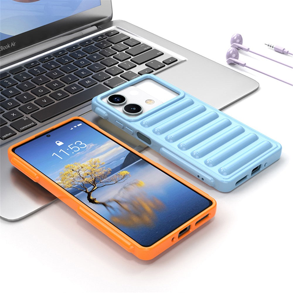 Capsule Series for Xiaomi Redmi Note 13 5G Case Anti-Scratch Flexible TPU Ribbed Phone Cover