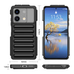 Capsule Series for Xiaomi Redmi Note 13 5G Case Anti-Scratch Flexible TPU Ribbed Phone Cover