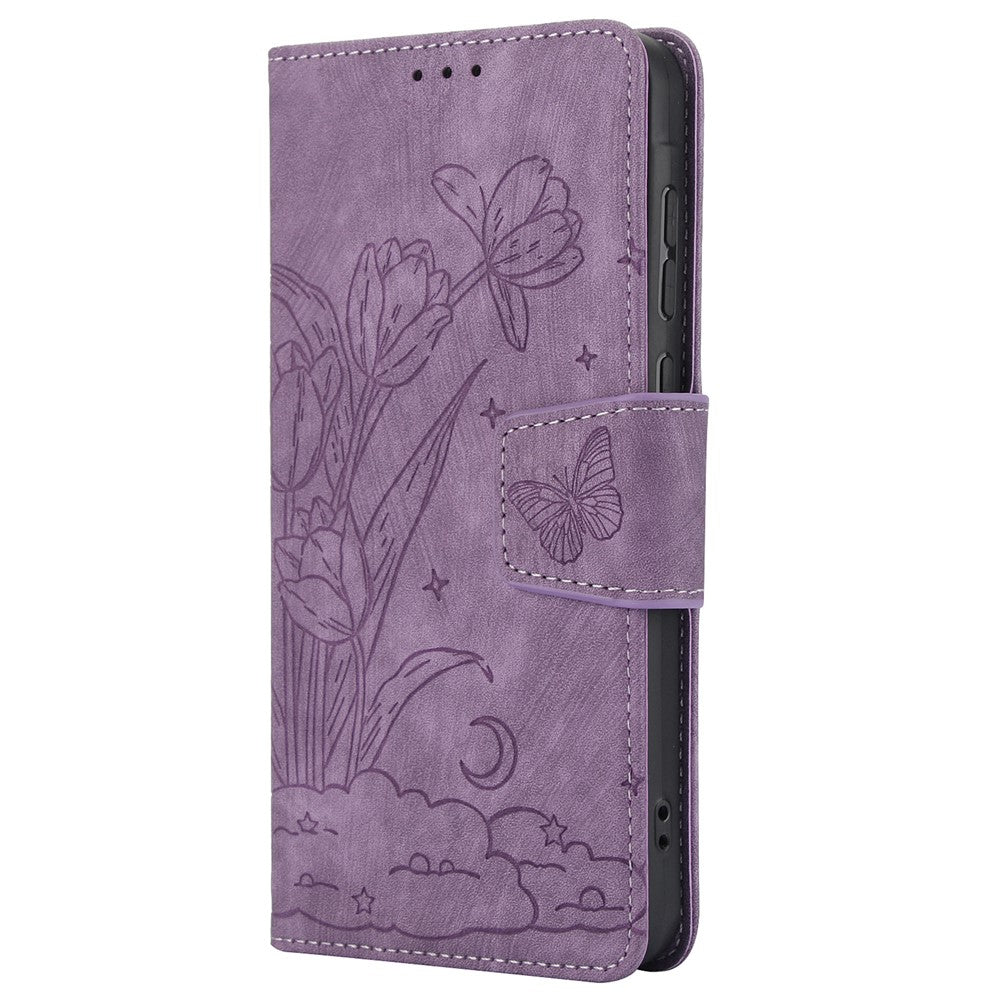 SY-001 For Xiaomi Redmi Note 13 Pro+ 5G Phone Case Pattern Imprint Anti-Scratch Leather Flip Cover