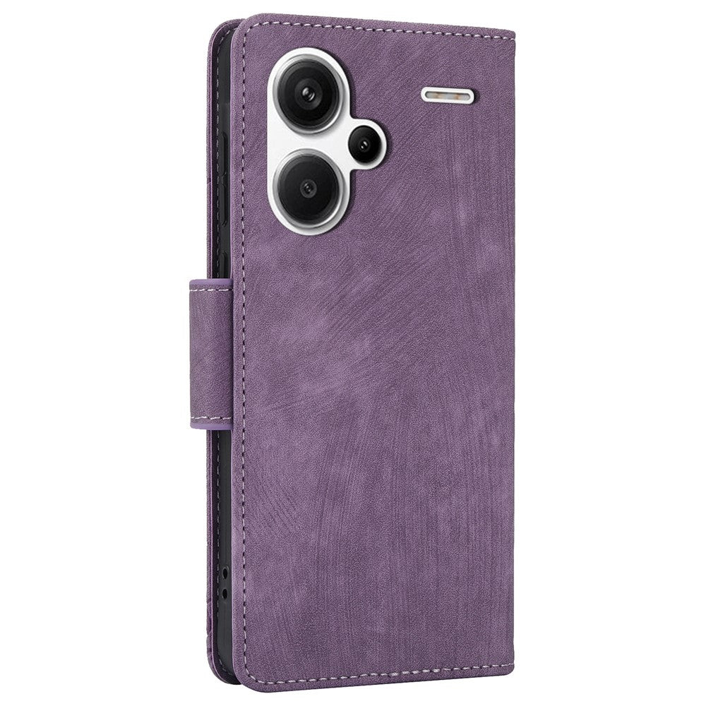 SY-001 For Xiaomi Redmi Note 13 Pro+ 5G Phone Case Pattern Imprint Anti-Scratch Leather Flip Cover