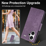 SY-001 For Xiaomi Redmi Note 13 Pro+ 5G Phone Case Pattern Imprint Anti-Scratch Leather Flip Cover