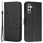 For Samsung Galaxy M55 5G / C55 5G Phone Case Anti-Scratch PU Leather Stand Wallet Cover