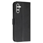 For Samsung Galaxy M55 5G / C55 5G Phone Case Anti-Scratch PU Leather Stand Wallet Cover