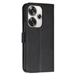 For Xiaomi Redmi Turbo 3 5G / Poco F6 5G Case Calf Texture Magnetic Clasp Leather Phone Cover