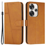 For Xiaomi Redmi Turbo 3 5G / Poco F6 5G Case Calf Texture Magnetic Clasp Leather Phone Cover