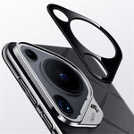 For Huawei Pura 70 Ultra Case PU Leather + Hard PC Phone Cover Anti-Fingerprint