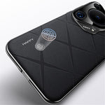 For Huawei Pura 70 Ultra Case PU Leather + Hard PC Phone Cover Anti-Fingerprint