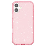 iPhone 16 Plus-skal Glittrigt PC+TPU-mobilskal