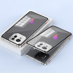 For Asus ROG Phone 8 5G / 8 Pro 5G Case Snap Lock Metal Frame PC Back Matte Phone Cover