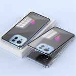 For Asus ROG Phone 8 5G / 8 Pro 5G Case Snap Lock Metal Frame PC Back Matte Phone Cover