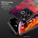 For Xiaomi Redmi Turbo 3 5G Case Slim Tempered Glass Phone Cover