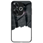 For Xiaomi Redmi Turbo 3 5G Case Slim Tempered Glass Phone Cover