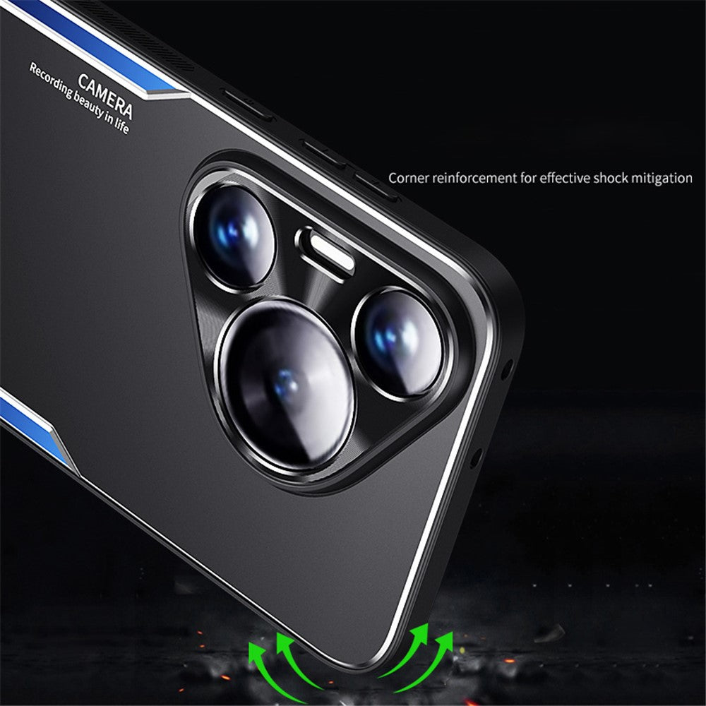 For Huawei Pura 70 Pro / 70 Pro+ Case Aluminium Alloy+TPU Protective Phone Cover