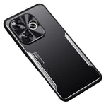 For Xiaomi Poco F6 5G / Redmi Turbo 3 5G Case Aluminium Alloy+TPU Protective Phone Cover