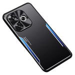 For Xiaomi Poco F6 5G / Redmi Turbo 3 5G Case Aluminium Alloy+TPU Protective Phone Cover