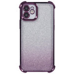 iPhone 11 Mobilskal Glitter Gradient Färg Galvaniserad TPU mobilskal