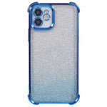 iPhone 11 Mobilskal Glitter Gradient Färg Galvaniserad TPU mobilskal