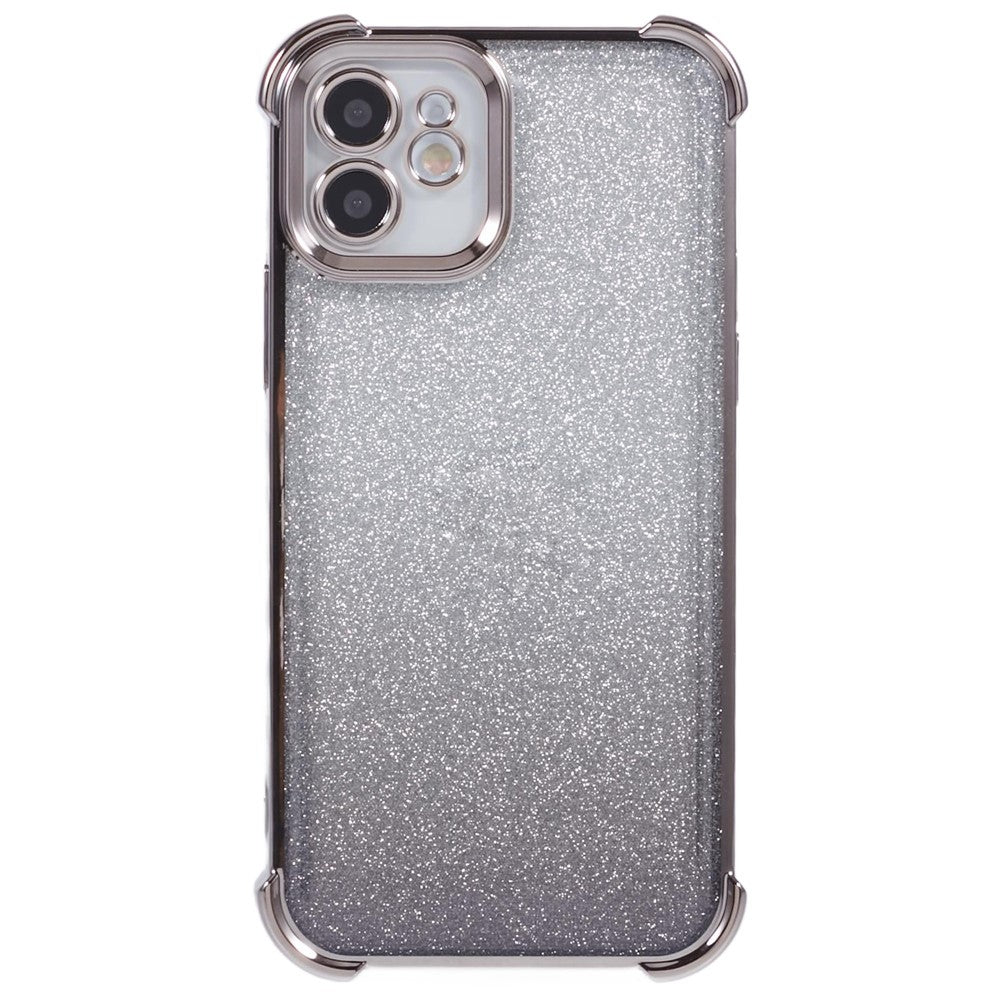iPhone 11 Mobilskal Glitter Gradient Färg Galvaniserad TPU mobilskal