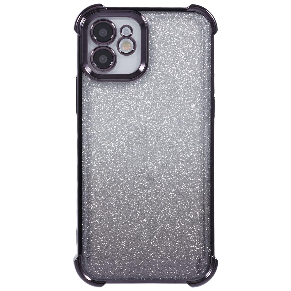 iPhone 11 Mobilskal Glitter Gradient Färg Galvaniserad TPU mobilskal