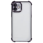 iPhone 11 Galvaniserat mobilskal Hjärtmönster Kant TPU mobil Baksida