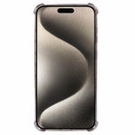 For iPhone 12 Pro Max Slim-Fit Mobile Phone Case Heart Pattern TPU Shell Glittery Powder Phone Cover