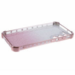 For Samsung Galaxy S23 Case TPU Glitter Gradient Phone Cover Love Heart Pattern Frame