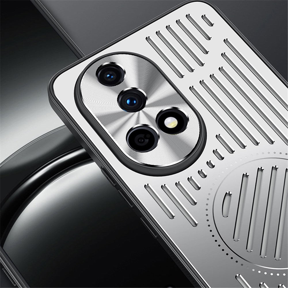 Huawei Nova 12 Pro 5G / Nova 12 Ultra 5G-mobiltelefonetui i TPU + aluminiumslegering med varmeafledning og beskyttelse