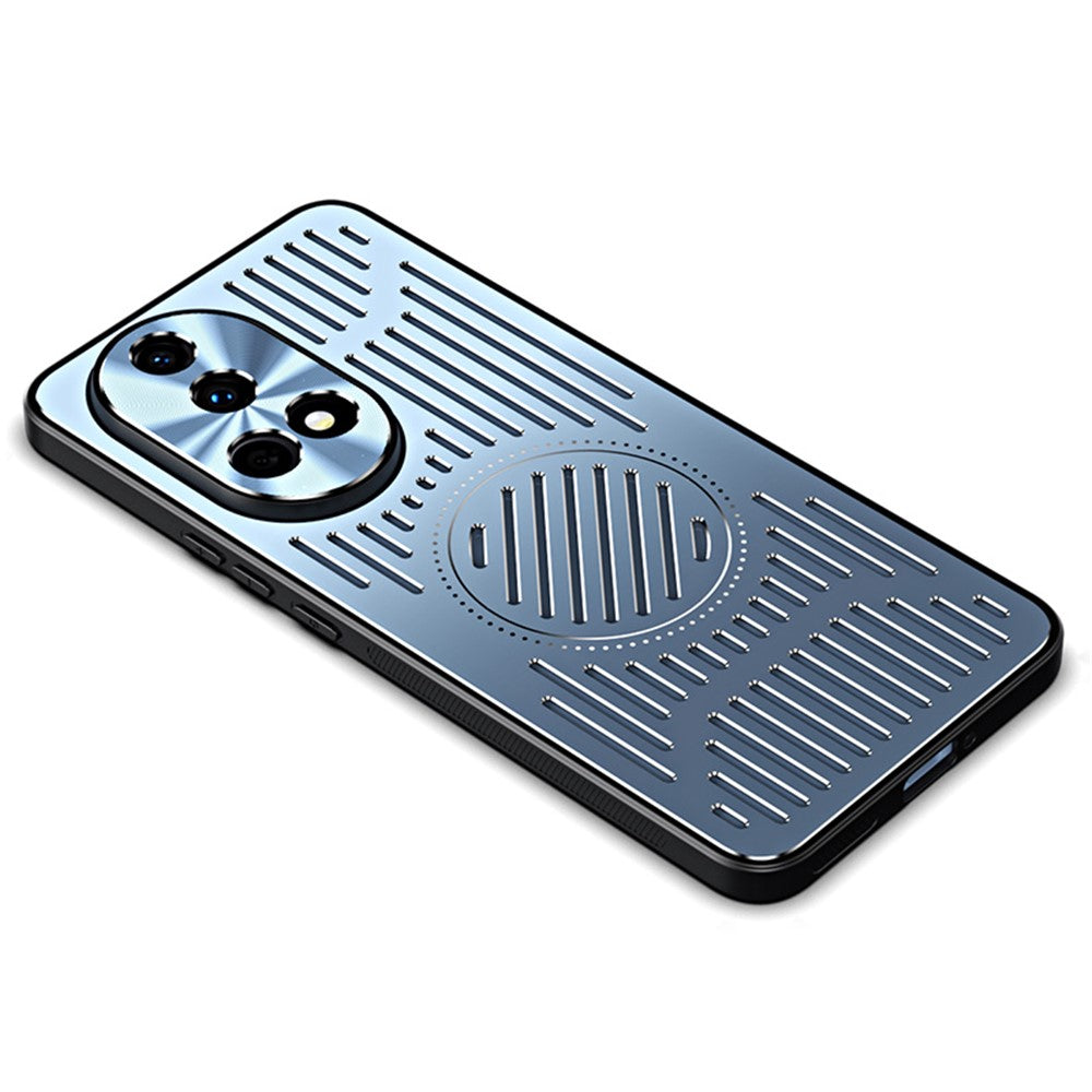 Huawei Nova 12 Pro 5G / Nova 12 Ultra 5G-mobiltelefonetui i TPU + aluminiumslegering med varmeafledning og beskyttelse
