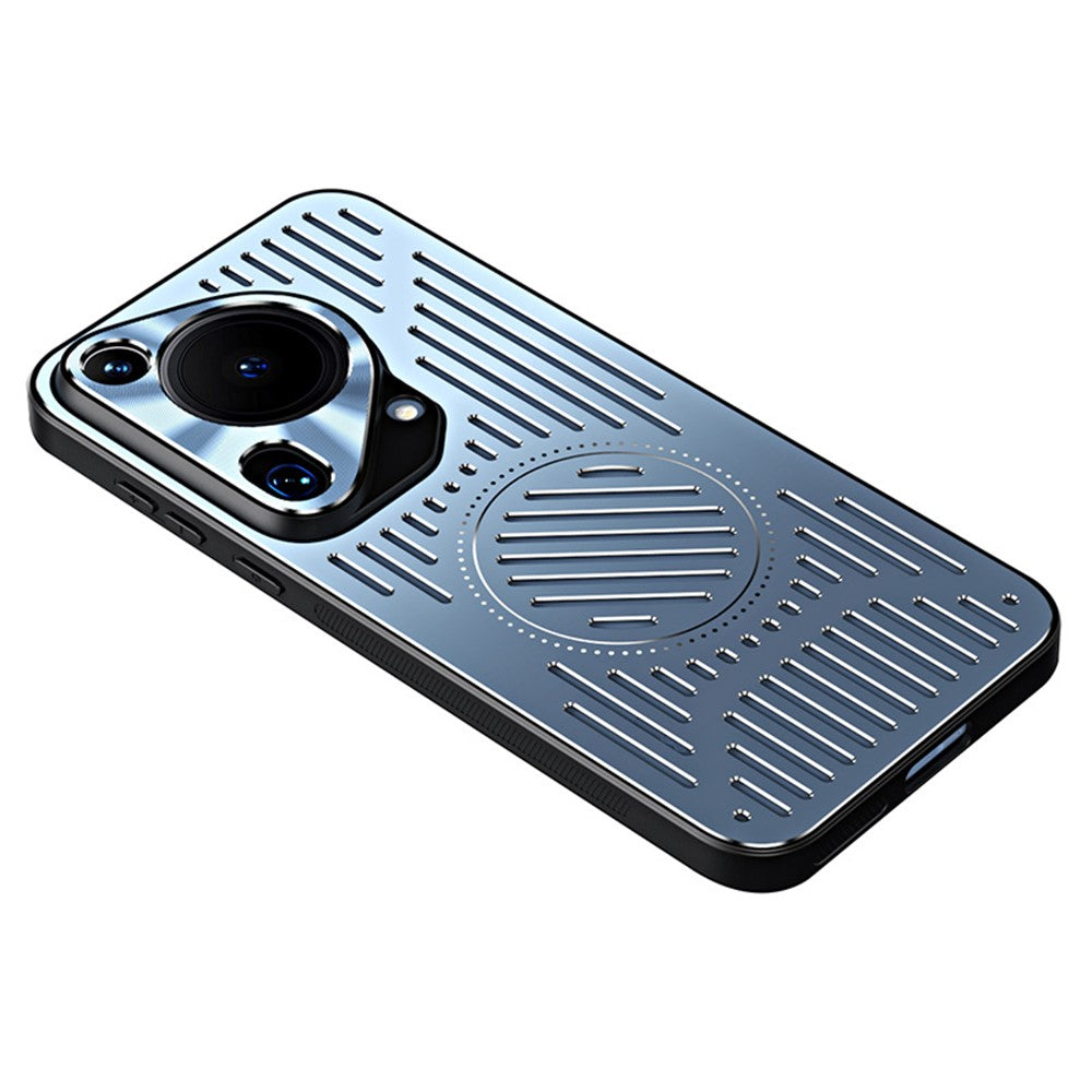 For Huawei Pura 70 Ultra Phone Case TPU+Aluminum Alloy Heat Dissipation Cover