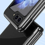 Samsung Galaxy Z Flip7 FE 5G / Z Flip6 5G / Z Flip5 5G skal genomskinligt PC-galvaniserat hårt mobilskal