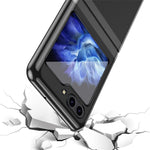 Samsung Galaxy Z Flip7 FE 5G / Z Flip6 5G / Z Flip5 5G skal genomskinligt PC-galvaniserat hårt mobilskal