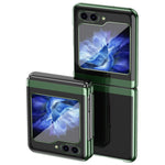 Samsung Galaxy Z Flip7 FE 5G / Z Flip6 5G / Z Flip5 5G skal genomskinligt PC-galvaniserat hårt mobilskal