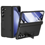 For Samsung Galaxy Z Fold6 5G Case Hard PC Anti-Drop Phone Cover with Kickstand