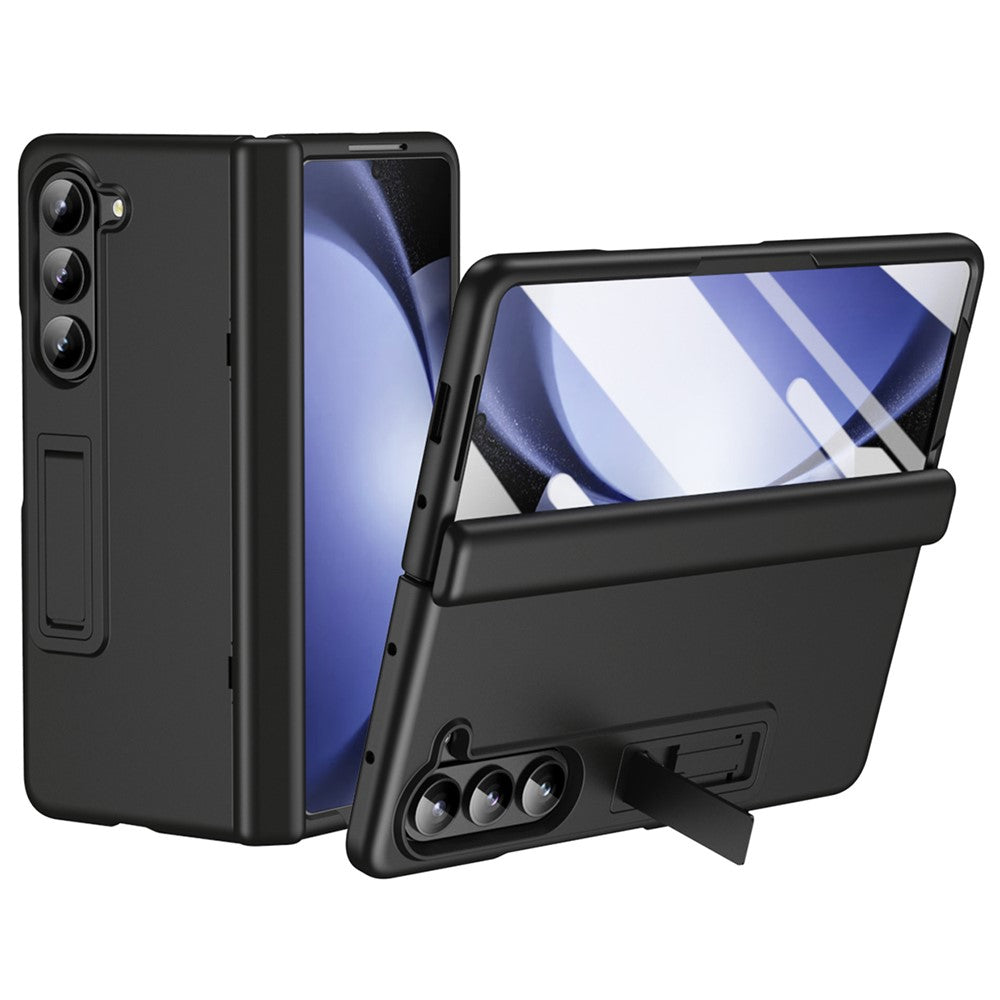 For Samsung Galaxy Z Fold6 5G Case Hard PC Anti-Drop Phone Cover with Kickstand