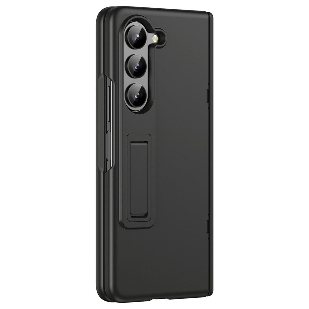 For Samsung Galaxy Z Fold6 5G Case Hard PC Anti-Drop Phone Cover with Kickstand