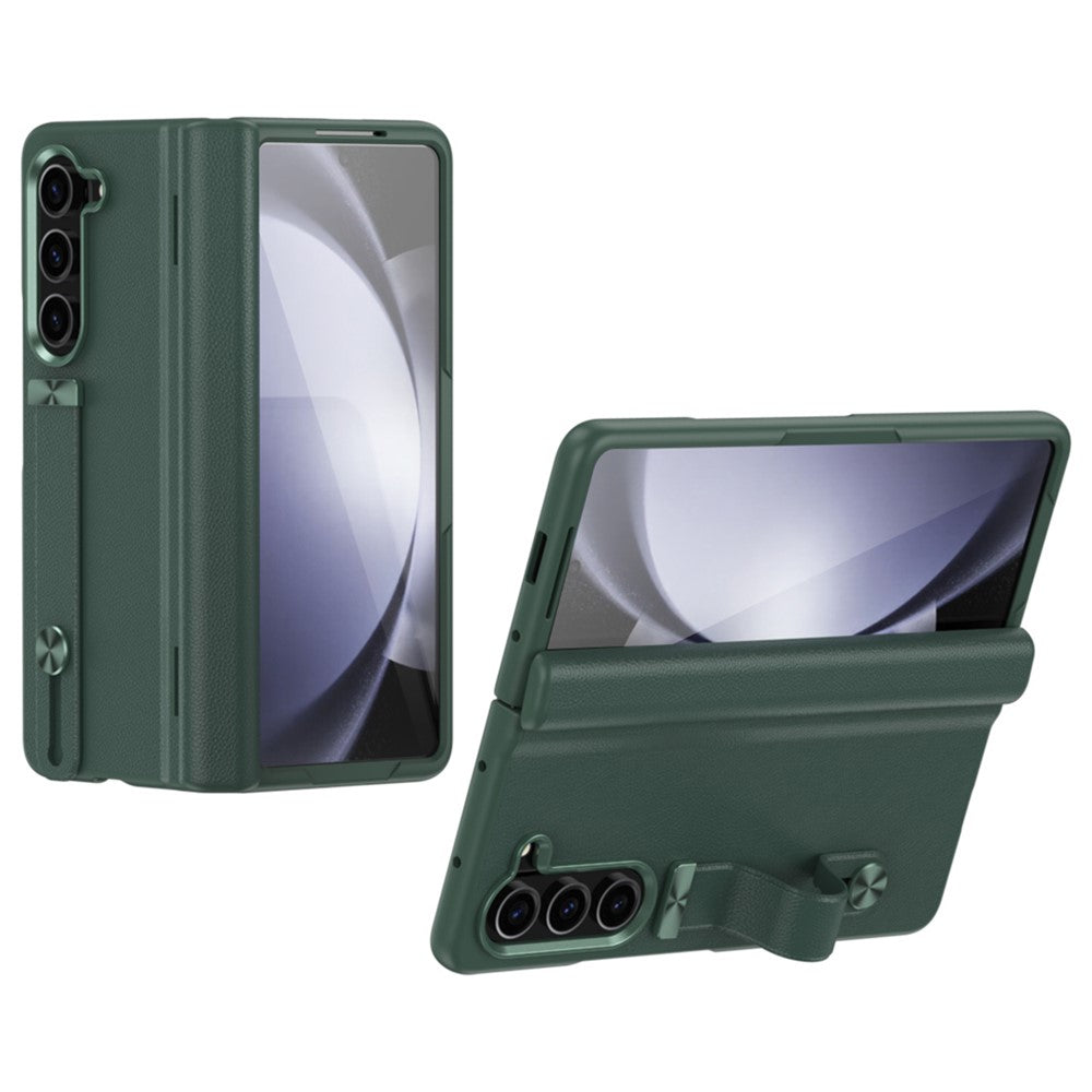 Til Samsung Galaxy Z Fold6 5G Cover med Støttefod, Anti-Drop Hårdt PC-telefoncover