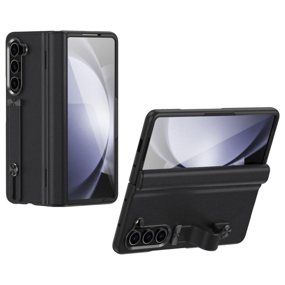 Til Samsung Galaxy Z Fold6 5G Cover med Støttefod, Anti-Drop Hårdt PC-telefoncover