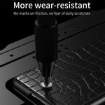 For Samsung Galaxy Z Fold6 5G Case Crocodile Texture Leather Coated PC Hard Phone Cover