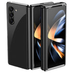 For Samsung Galaxy Z Fold6 5G Case Clear PC Electroplating Hard Phone Cover