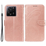 For Xiaomi 13T Pro / 13T / Redmi K60 Ultra Phone Case Butterfly Pattern PU Leather Flip Phone Cover